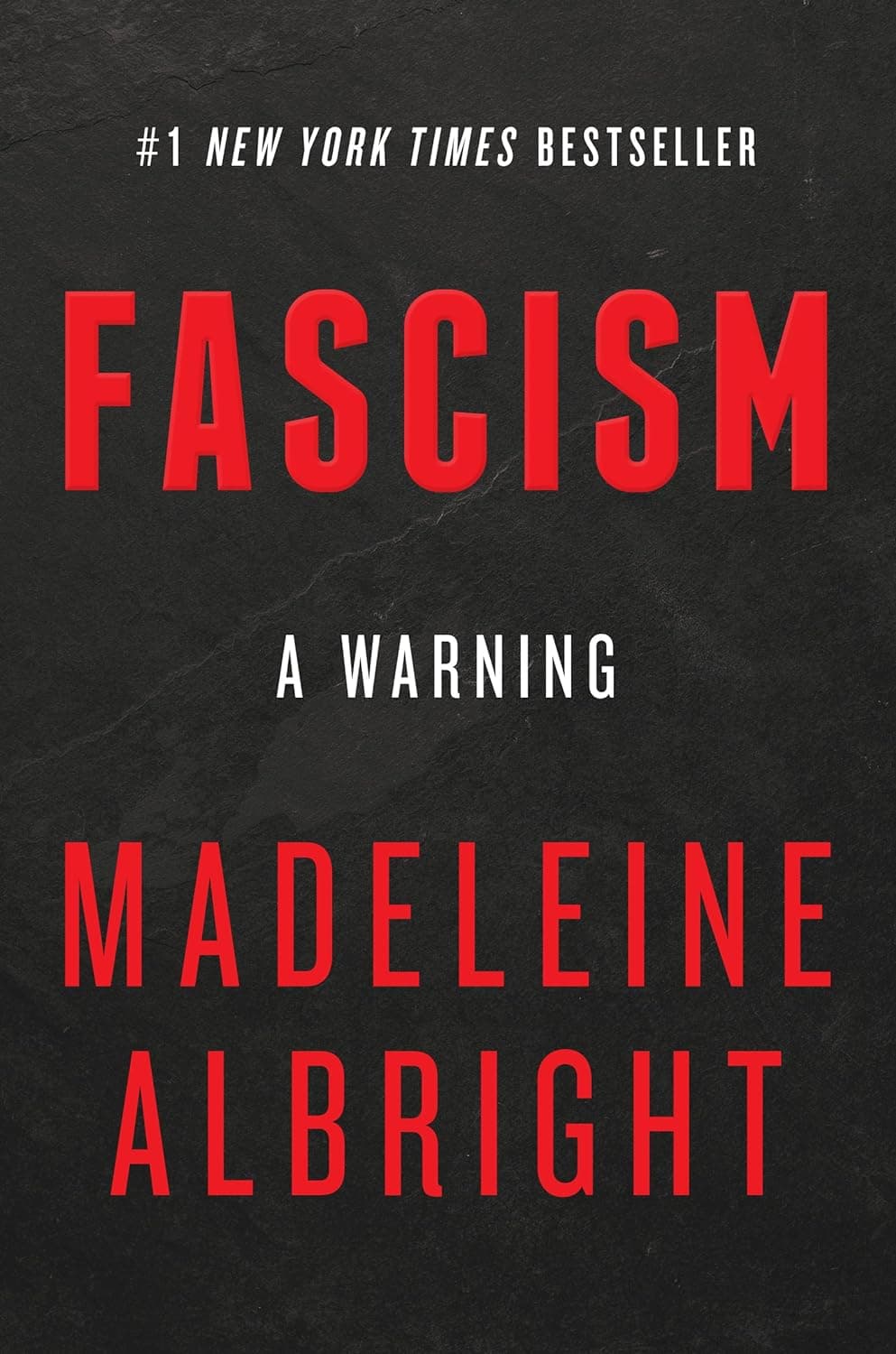 Fascism: A Warning — book cover